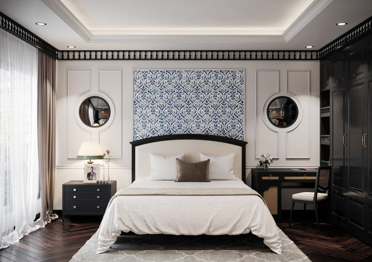 Căn nhà được chia thành các phòng khách, phòng ngủ và phòng bếp riêng biệt. Ở mỗi khu vực, Đức Phúc chọn từng nội thất kỹ lưỡng.