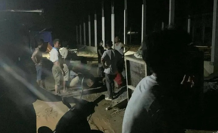 Thanh Hoa: Mot cong nhan bi dien giat chet tai cong truong cong ty may