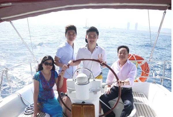 Đỗ Vinh Quang được đánh giá là người sống tình cảm. Anh thường xuyên chia sẻ hình ảnh bên gia đình. Ảnh: Internet