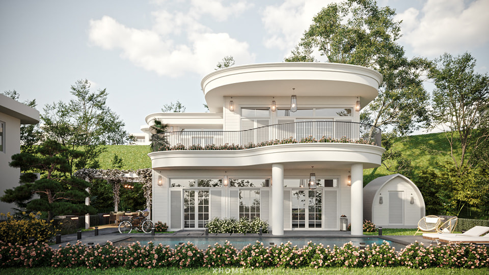 Choáng ngợp biệt thự mới đẹp ngang resort 5 sao của Mạnh Trường Choang ngop biet thu moi dep ngang resort 5 sao cua Manh Truong