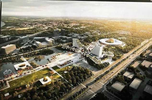 Tổng kinh phí đầu tư dự án dự kiến lên tới 10.000 tỷ đồng, được Tp Hải Phòng đánh giá là công trình "tầm cỡ" của thế kỷ 21. Ảnh: Kinhtedothi