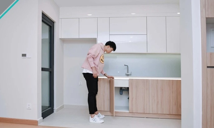 Căn hộ của Văn Hậu nằm ở khu đường Lê Đức Thọ (Hà Nội), cách đại bản doanh của Hà Nội FC không xa. Ảnh: The Zei