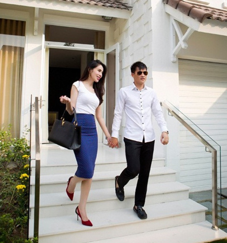 Sau một năm kết hôn, Công Vinh - Thuỷ Tiên dọn về ngôi biệt thự bề thế nằm trong khu nhà hạng sang tại Quận 7, TP HCM. Ảnh: Internet