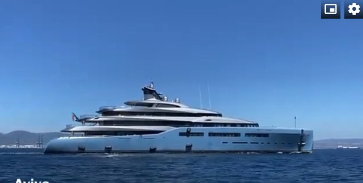 Năm 2017, thời điểm vừa hoàn thành, siêu du thuyền có chiều dài thứ 46 trên thế giới. Ảnh: Gibraltar Yachting