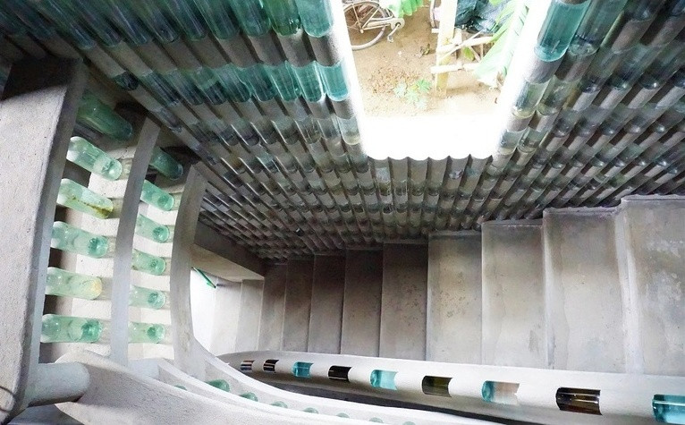 Cách làm này giúp cho ngôi nhà luôn mát mẻ. Ảnh: Dân trí