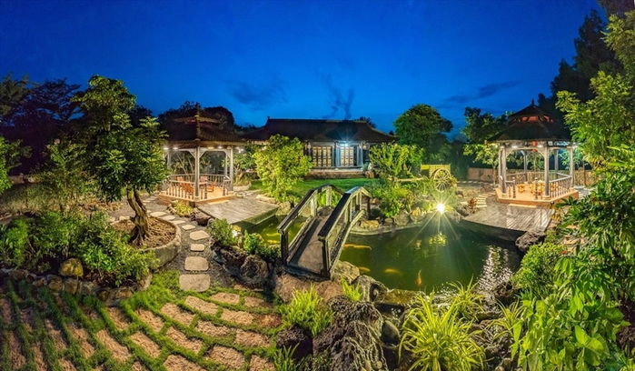 Ngoài cá Koi, Hoàng Mập còn nuôi thêm nhiều giống cá đắt tiền khác.