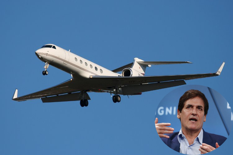 Tỷ phú công nghệ Bombardier Mark Cuban mua chiếc Gulfstream V năm 1999 với giá 40 triệu USD. Giao dịch này cũng khiến ông có tên trong sách kỷ lục Guinness thế giới. Ảnh: BI