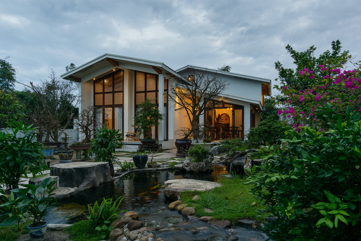 Gia chủ mong muốn xây dựng một căn nhà vườn đầy đủ các không gian chức năng.