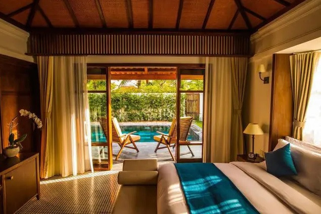 Phòng ngủ được bài trí trang nhã. Nguồn ảnh: FBNV