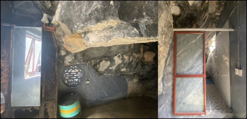 Tại thời điểm kiểm tra, toàn bộ khu vực kinh doanh phòng nghỉ, ăn uống của cơ sở đang dừng hoạt động. Ảnh: Sở Du lịch tỉnh Ninh Bình