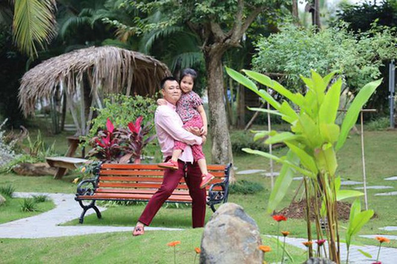 Nơi ở của vợ chồng Xuân Bắc được ví như resort 5 sao. Ảnh: FBNV