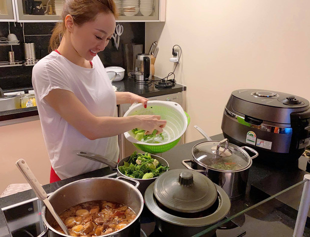 Căn bếp tiện nghi. Ảnh: FBNV