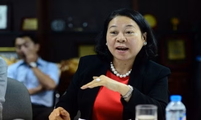 Bà Dương Thanh Thủy - mẹ chồng Hoa hậu Đặng Thu Thảo một tên tuổi nổi bật trong giới bất động sản, dịch vụ và thương mại. Ảnh: Dân Việt