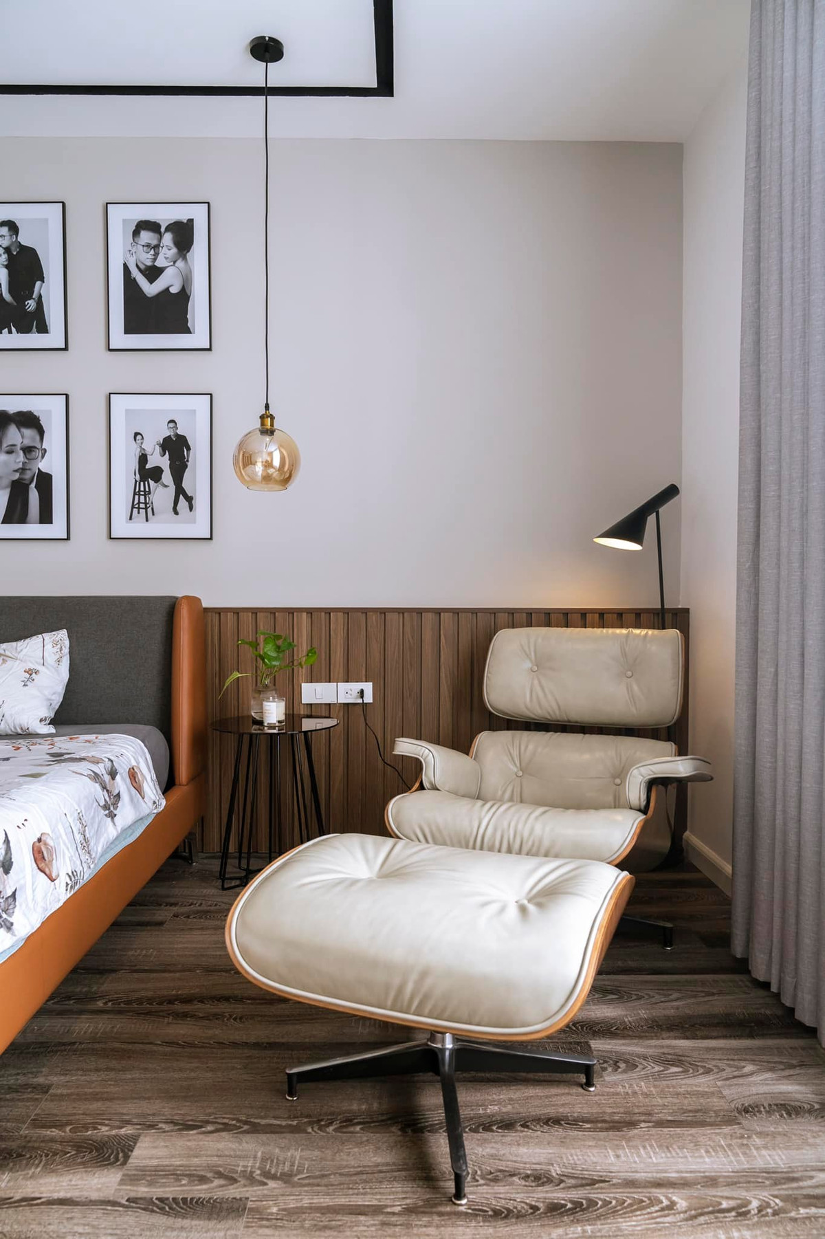 Phòng ngủ của vợ chồng Đức Bảo. Ảnh: FBNV