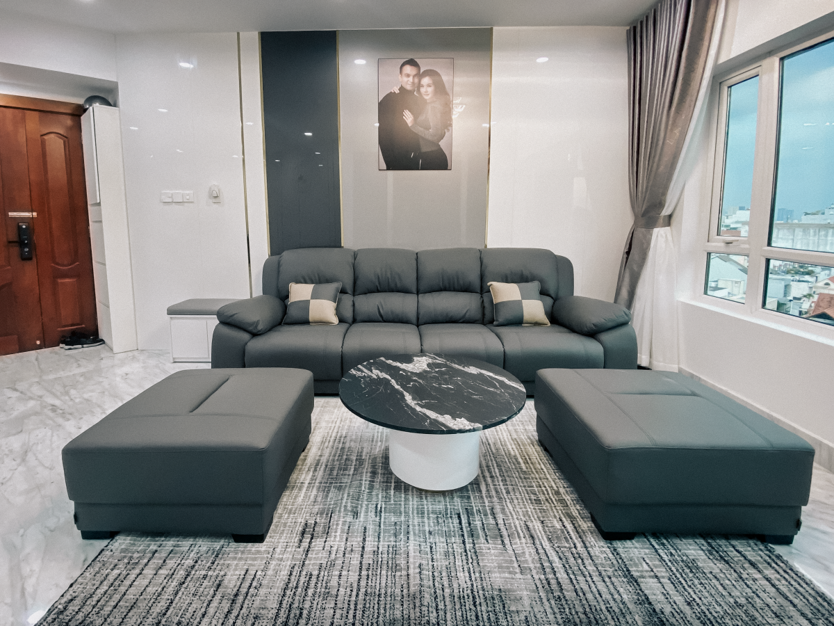 Nhà có tông màu trắng đen chủ đạo vì cả hai vợ chồng đều yêu thích sự tối giản, tinh tế. Ảnh: Ngoisao