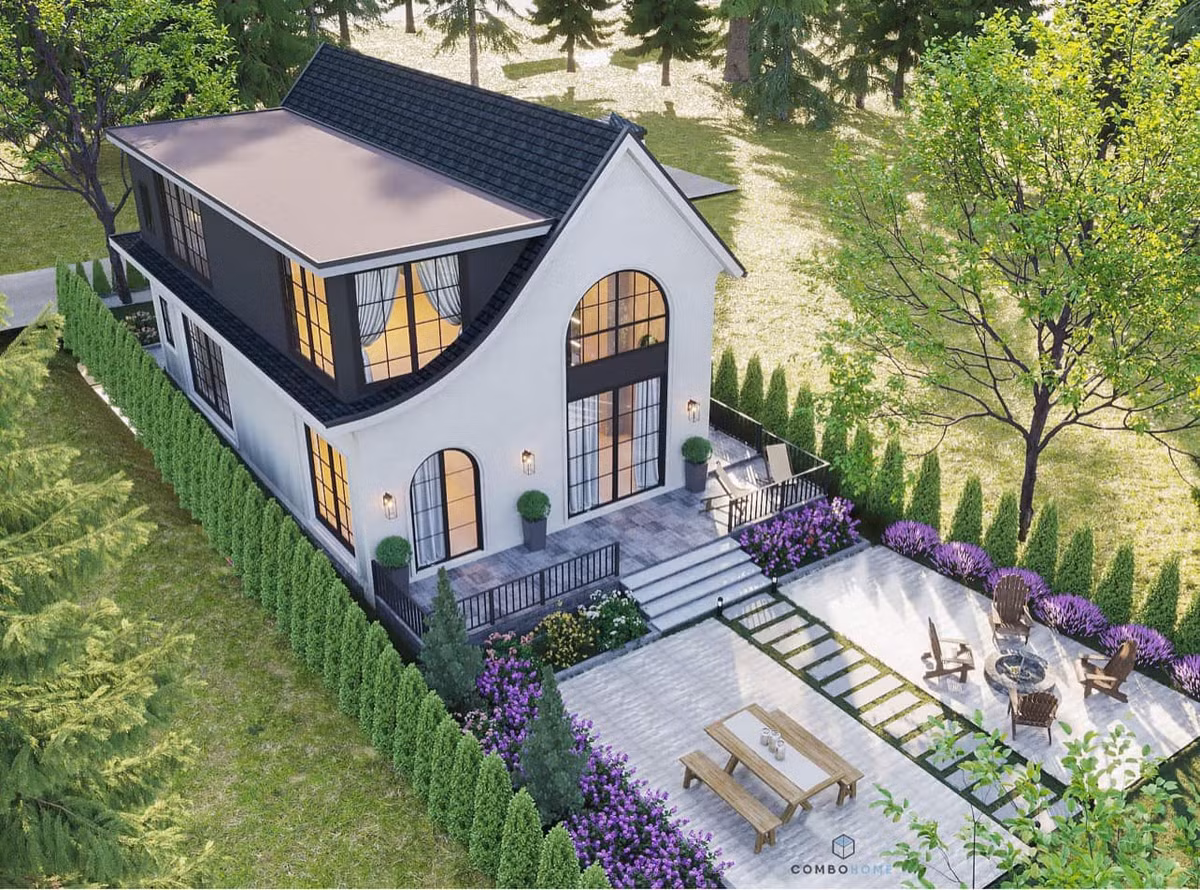 Căn biệt thự view hồ ở xứ sở sương mù lạnh Lâm Đồng của Cao Thái Sơn khiến nhiều khán giả xuýt xoa.