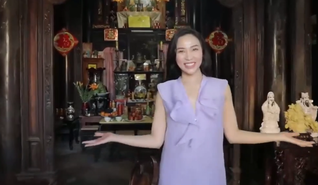 Người đẹp từng tiết lộ, gia đình cô có mảnh đất trị giá gần 800 tỷ đồng với diện tích lên đến 3.800m vuông ở ngay trung tâm Sài Gòn. Ảnh chụp màn hình Kinglive