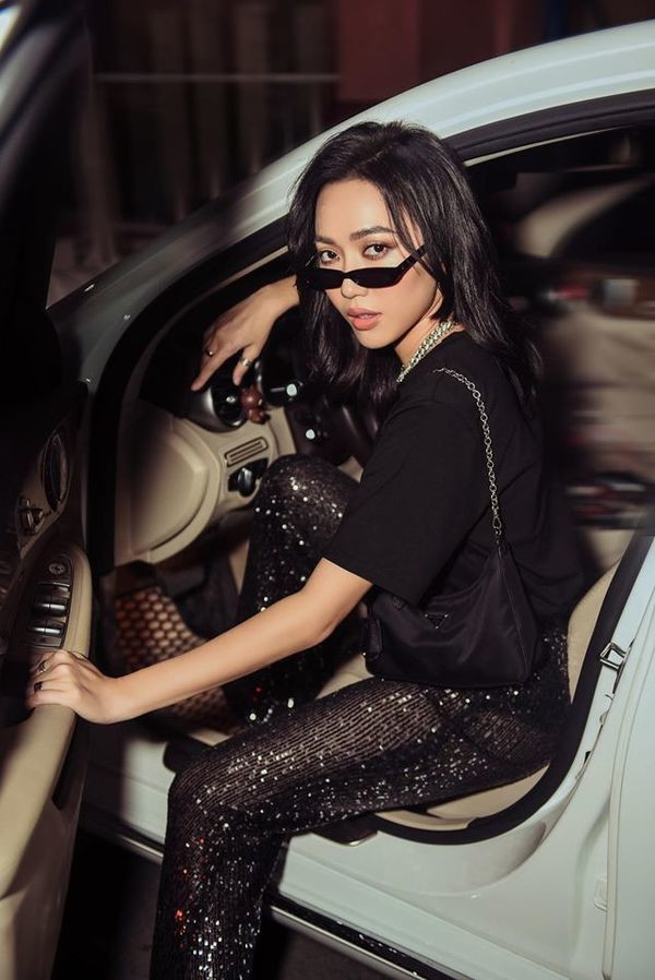 Đây là phương tiện di chuyển thường thấy của Diệu Nhi. Ảnh: FB Diệu Nhi