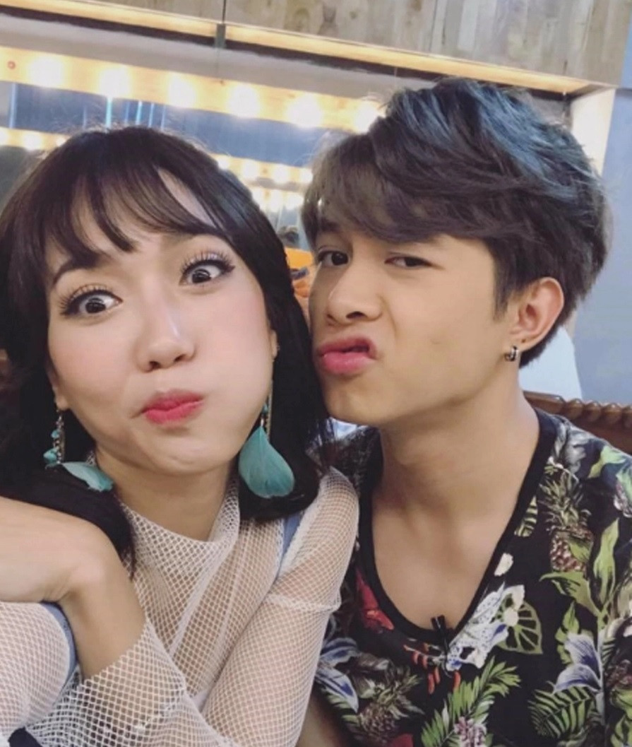 Diệu Nhi và Anh Tú gặp gỡ, quen nhau từ năm 2015. Cả hai nổi tiếng với độ lầy lội, hài hước khi bên nhau. Ảnh: Vietnamnet