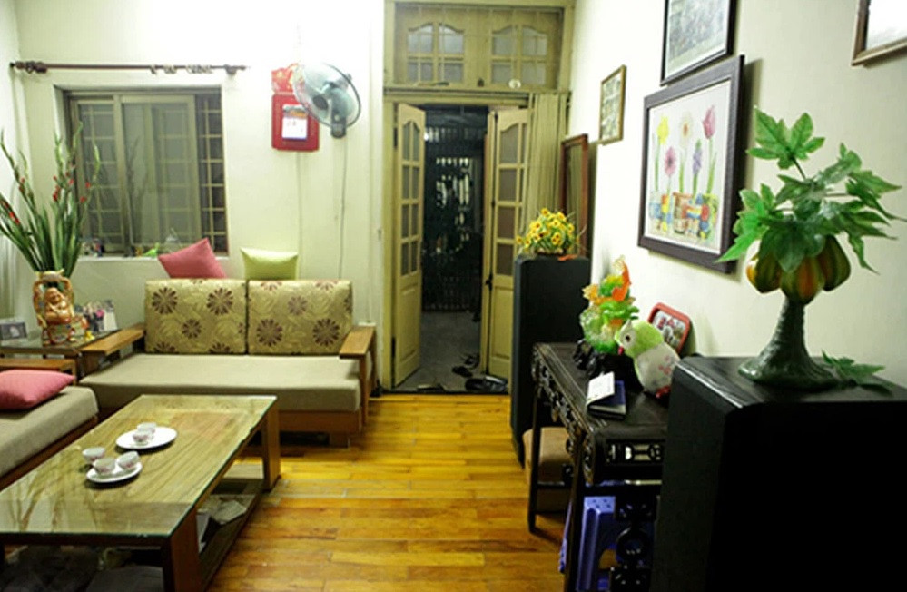 Căn nhà của gia đình Đỗ Mỹ Linh giản dị đến khó tin. Ảnh: Pháp luật &amp; bạn đọc