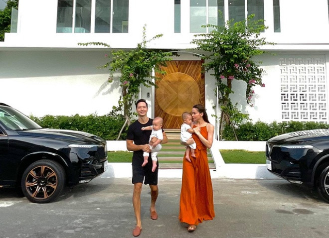 Biệt thự mới của Hà Hồ - Kim Lý nằm trong khu villa sang trọng, thuộc hàng đắt nhất nhì tại Sài Gòn. Ảnh: FBNV