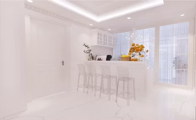 Tầng trên là khu vực chuyên pha chế. Ảnh: FBNV