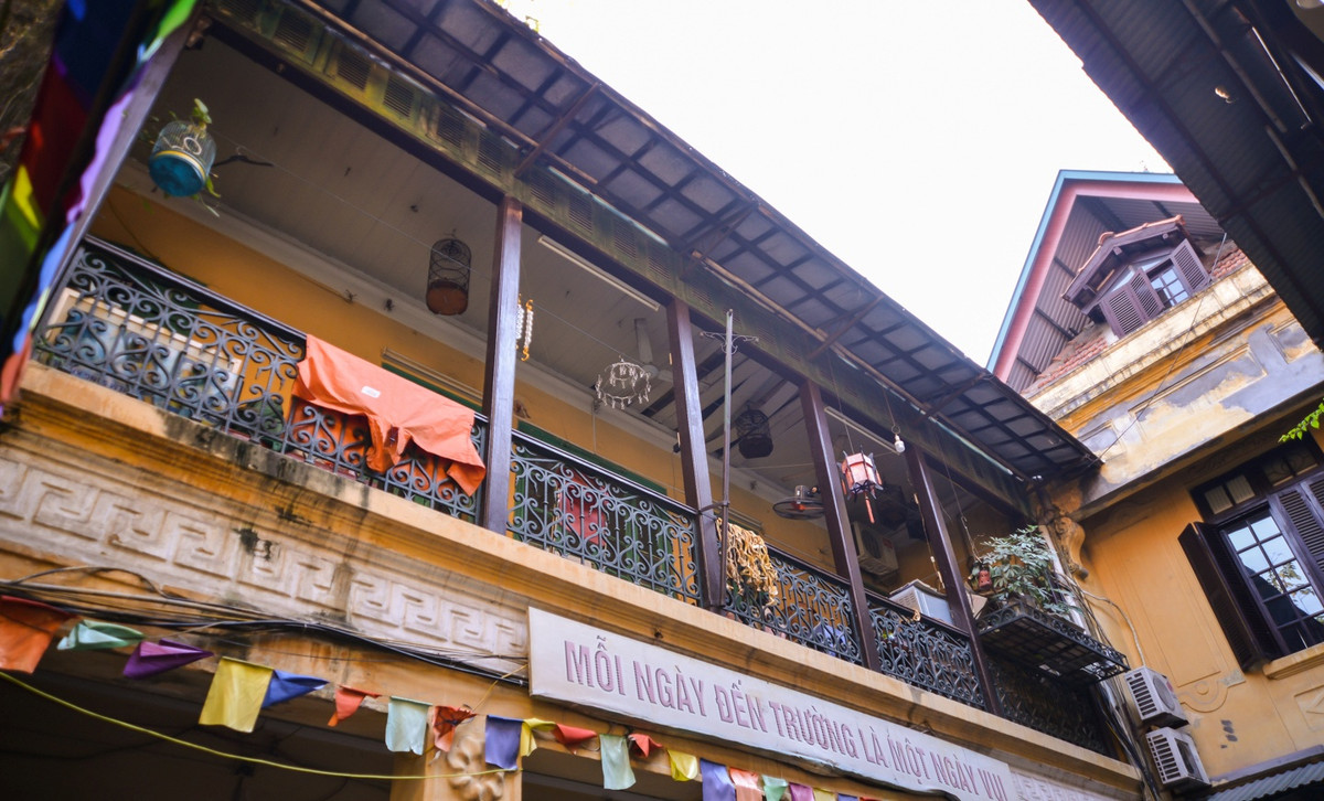 Công trình có tổng diện tích 800 m2 được xây dựng từ năm 1925. Ảnh: Dân trí