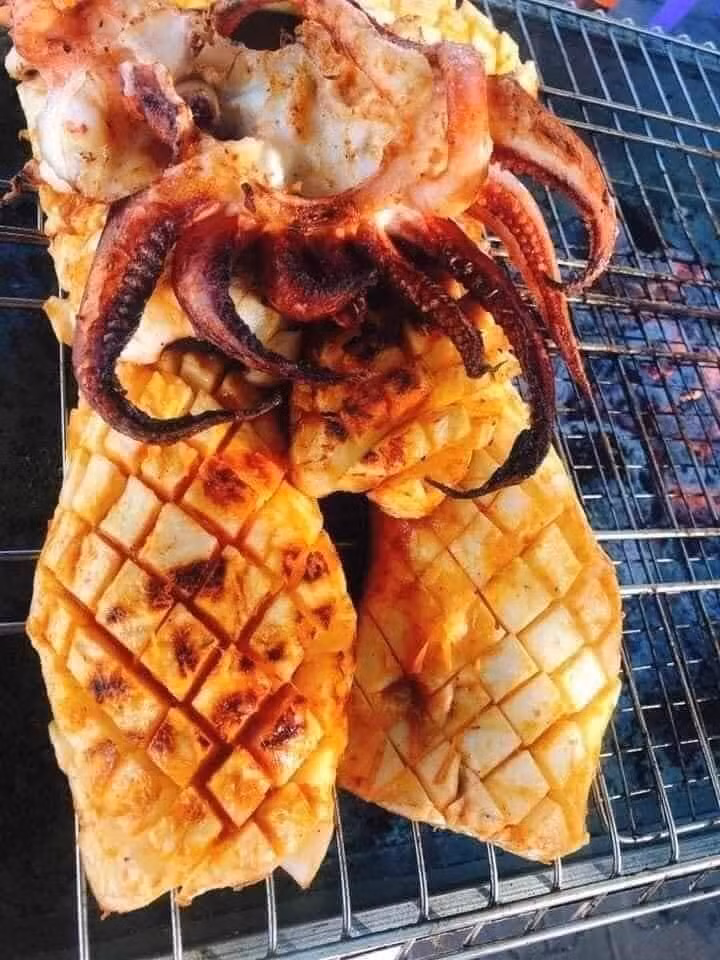 Tuy nhiên, mực xà đại dương nếu biết tẩm ướp đúng cách thì vẫn rất thơm ngon. Ảnh: Facebook