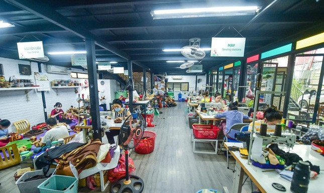 Chúng là sản phẩm của doanh nghiệp xã hội Kym Việt. Ảnh: Tiền phong