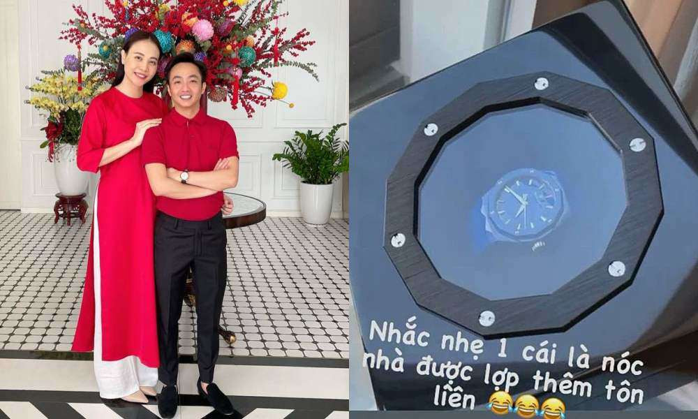 Nhân dịp 8/3, đại gia phố núi cũng tặng vợ chiếc đồng hồ Hublot Classic Fusion Orlinski Blue, phiên bản mới của năm 2021, giá hơn 250 triệu đồng.