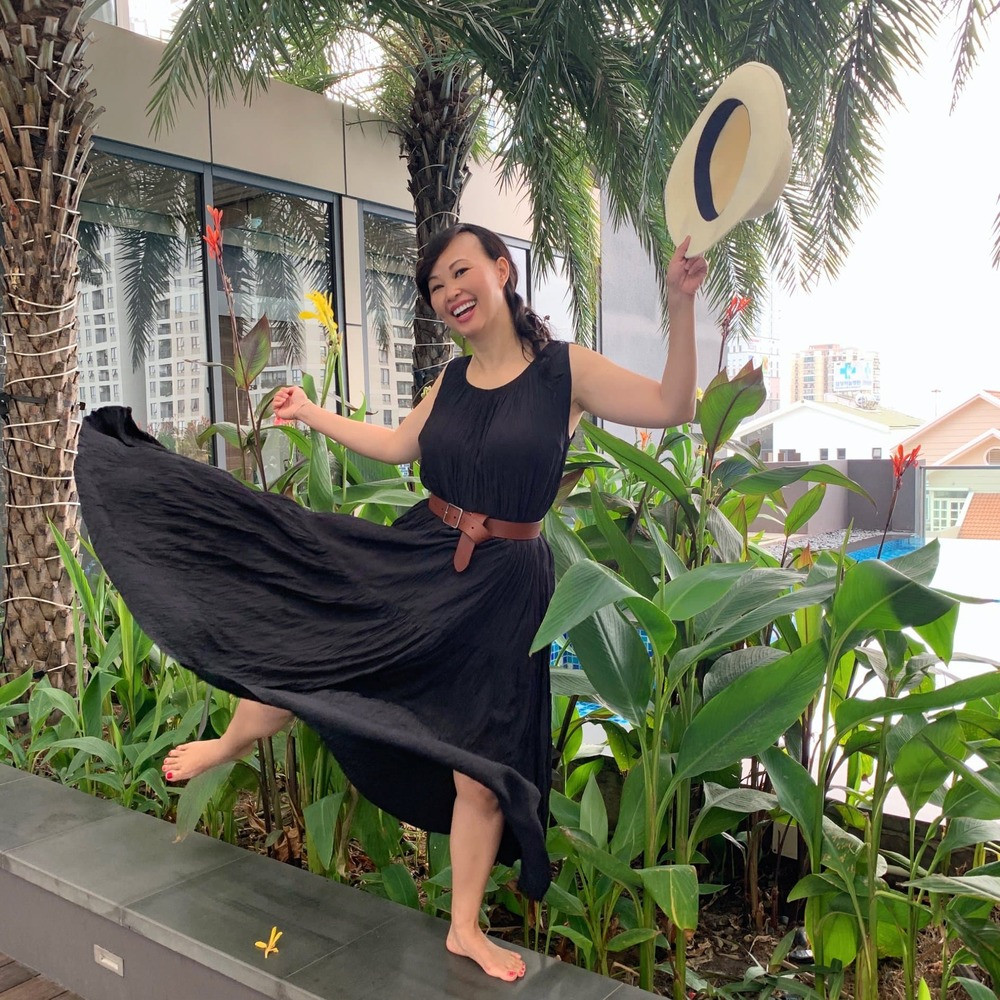 Shark Linh đang sống trong một căn hộ cao cấp, sang trọng và đầy đủ tiện nghi. Ảnh: FB Shark Linh