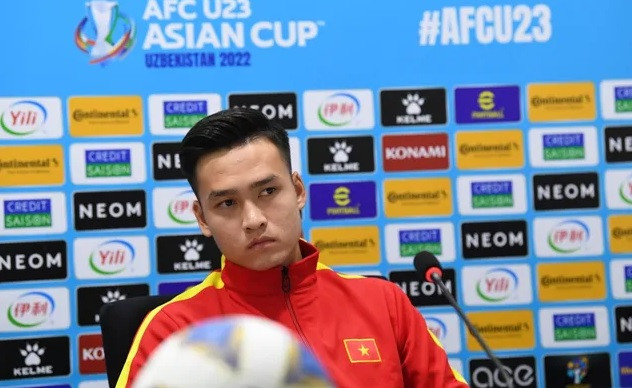 Từ Sea Games 31 cho đến giải U23 châu Á vừa kết thúc, Bùi Hoàng Việt Anh được khán giả biế đến nhiều hơn. Ảnh: AFC