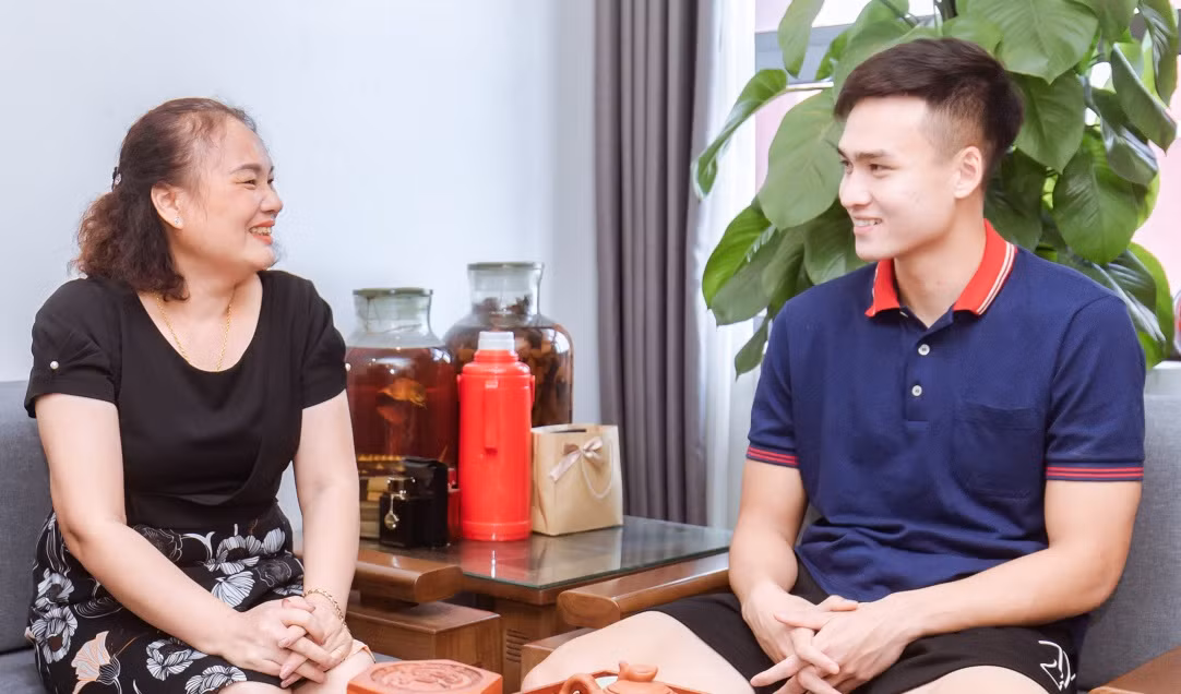 Căn hộ của Bùi Hoàng Việt Anh có diện tích 83 m2 gồm 3 phòng ngủ, hai nhà vệ sinh. Ảnh: Ngoisao