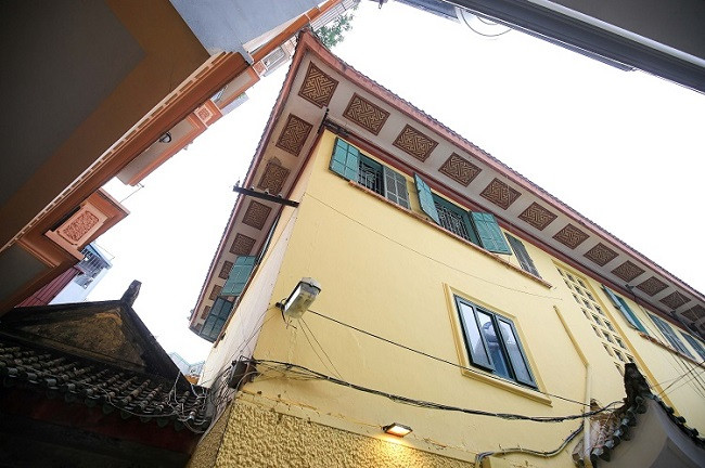 Từ đó đến nay, đã được hơn 100 năm, song công trình này vẫn được bảo tồn gần như nguyên vẹn. Ảnh: Dân Việt