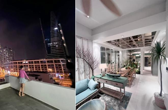 Vì nhà có 5 tầng nên để tiện di chuyển, vợ chồng Phương Trinh Jolie đã lắp thang máy. Ảnh: FBNV