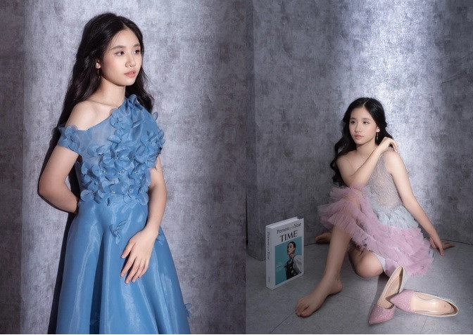 Mau nhi Minh Anh: 12 tuoi cao 1m65, co thanh tich hoc tap an tuong-Hinh-3