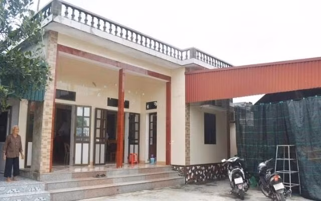 Nhà chỉ có 1 tầng nhưng khá khang trang, sạch sẽ. Ảnh: Dân trí