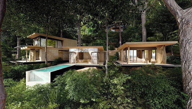 Các ông trình này sẽ hòa lẫn thiên nhiên, được cây cối bao bọc và không làm mất đi vẻ đẹp vốn có của nó.