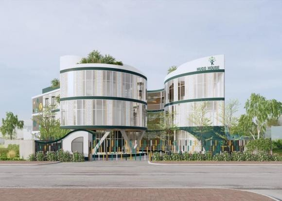 Qua hình ảnh được đăng tải, có thể thấy, có ngơi của cô hoành tráng với 2 tòa nhà và 3 tầng.