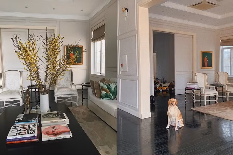 Biệt thự thiết kế đơn giản vừa sang trọng, hiện đại vừa tạo cảm giác mát mẻ, rộng rãi. Ảnh: Dân Việt