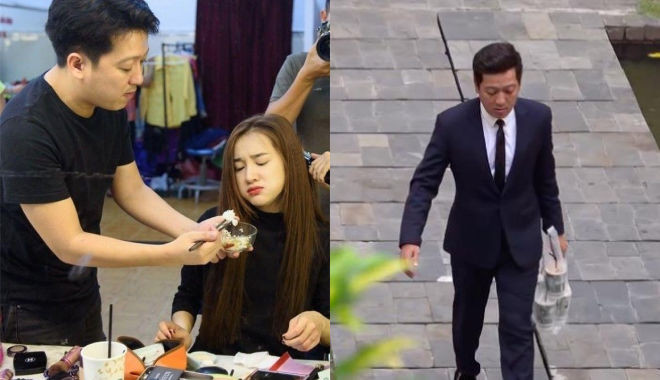 Diễn viên hài Trường Giang cũng nổi tiếng chiều vợ. Anh từng tiết lộ làm một rạp chiếu phim mini trong căn nhà mới để thỏa mãn đam mê xem phim của bà xã. Ảnh: Người đưa tin