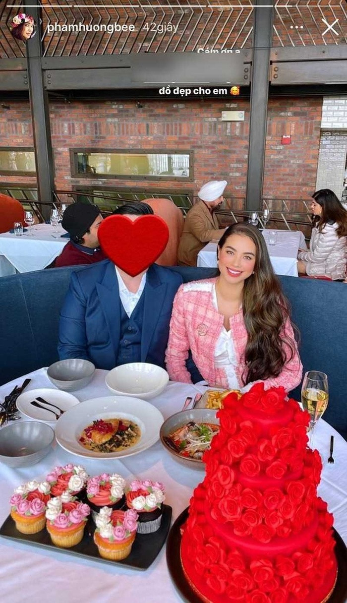 Tuy hết sức kín tiếng song trước đó thông tin về chồng Phạm Hương vẫn được chia sẻ trên mạng xã hội. Ảnh: Instagram