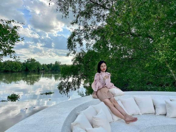 Khu vườn được che phủ rất nhiều cây xanh nên vô cùng thoáng mát.