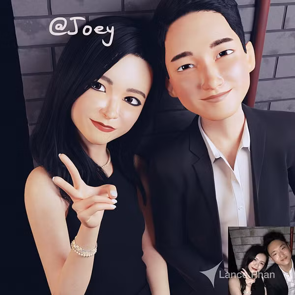 Nam nghệ sĩ tiết lộ anh thích vẽ nhân vật nữ hơn nam và trẻ em, bởi không quá phức tạp.