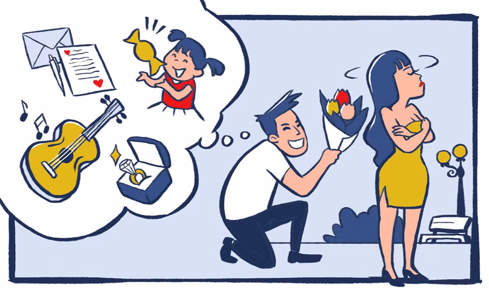 Tán tỉnh crush không thành? Ngay tức khắc thiết kế phương án B, tiếp cận đường vòng, đánh du kích và đủ thứ chiêu thức để chinh phục trái tim người thương.