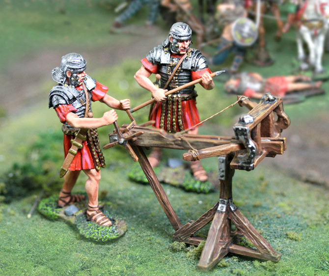 Nhờ sử dụng máy bắn tên Ballista, binh sĩ có thể nhanh chóng tấn công, gây thương vong cho kẻ địch trong thời gian ngắn, góp phần thay đổi cục diện chiến sự.