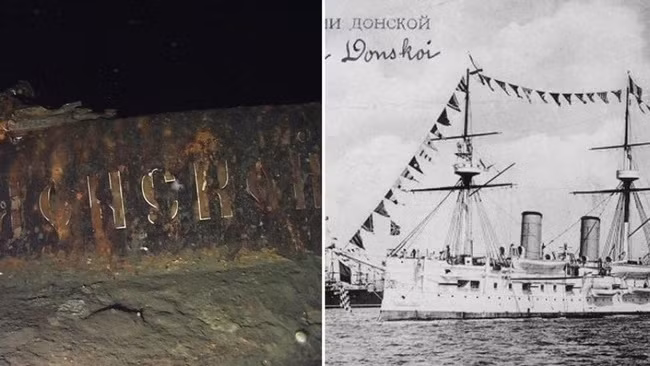 Tàu tuần dương Dmitrii Donskoi được cho là đã tham gia cuộc chiến tranh Nga - Nhật trong giai đoạn 1904 - 1905. Sau khi tham gia hải chiến Tsushima (diễn ra vào tháng 5/1905), trên đường đến thành phố Vladivostok, tàu Dmitrii Donskoi bị nhiều tàu chiến Nhật Bản tấn công.