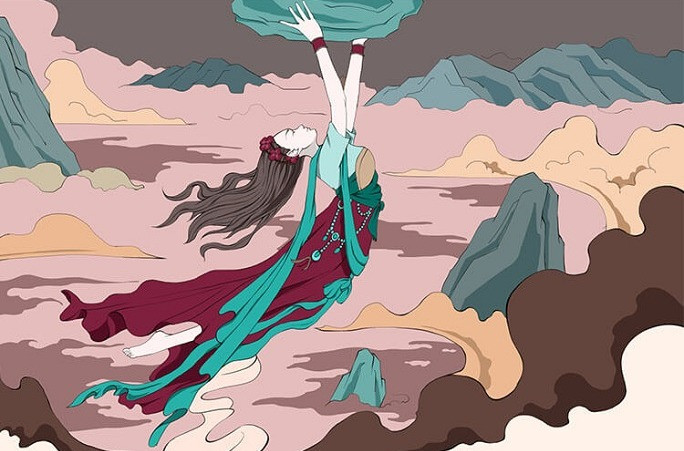 Nhằm giúp dân chúng không rơi vào cảnh lầm than, Nữ Oa đã luyện 36.501 viên đá ngũ sắc để vá trời nhưng chỉ sử dụng 36.500 viên. Viên đá ngũ sắc còn thừa mang linh lực của Nữ Oa nên trở thành thần khí. Nó được xem là linh thạch.