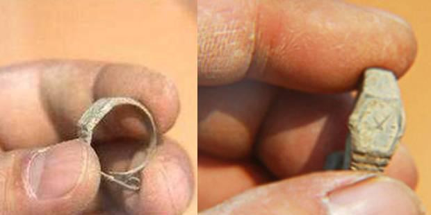 Theo các chuyên gia, hiện vật đó thực chất là một mảnh kim loại, mặt sau có in chữ Swiss (tên tiếng Anh của Thụy Sĩ) và mặt trước có kim giờ và kim phút.