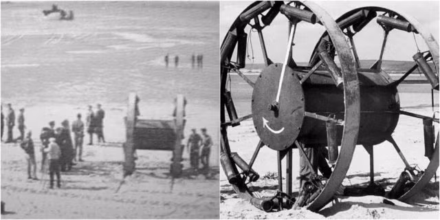 Tuy nhiên, trong quá trình thử nghiệm, cỗ máy Panjandrum bị mất kiểm soát và đi chệch hướng. Do vũ khí này không đạt được hiệu quả như kỳ vọng nên cuối cùng giới chức Anh quyết định hủy bỏ dự án này.